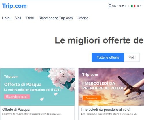 Codici promozionali e coupon Trip.com