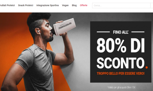 Sconti fino all’80% presso The Protein Works