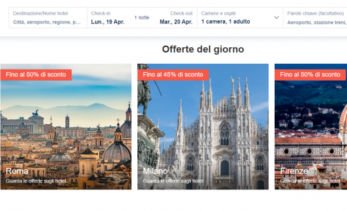 Hotel con sconti fino al 50% su Trip.com